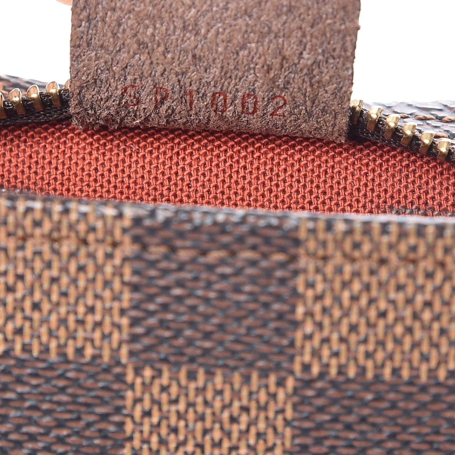 Louis Vuitton Damier Ebene Trousse Make Up Bag Pochette 7 of 10
