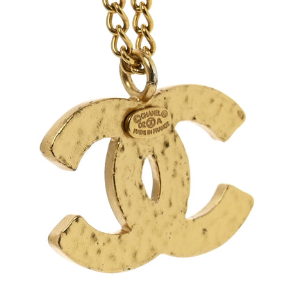 Chanel Metal Enamel CC Chain Necklace Gold Black 6 of 7