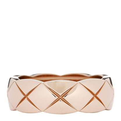 Chanel 18K Beige Gold Small Coco Crush Ring 55 7.25 3 of 5