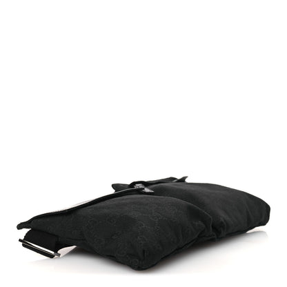 Gucci GG Monogram Double Pocket Belt Bag Black 4 of 13