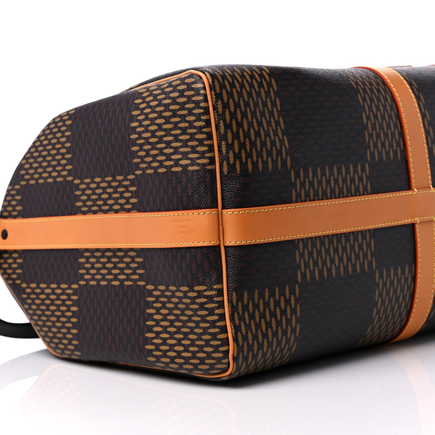x Nigo Giant Damier Ebene Monogram Keepall Bandouliere 50