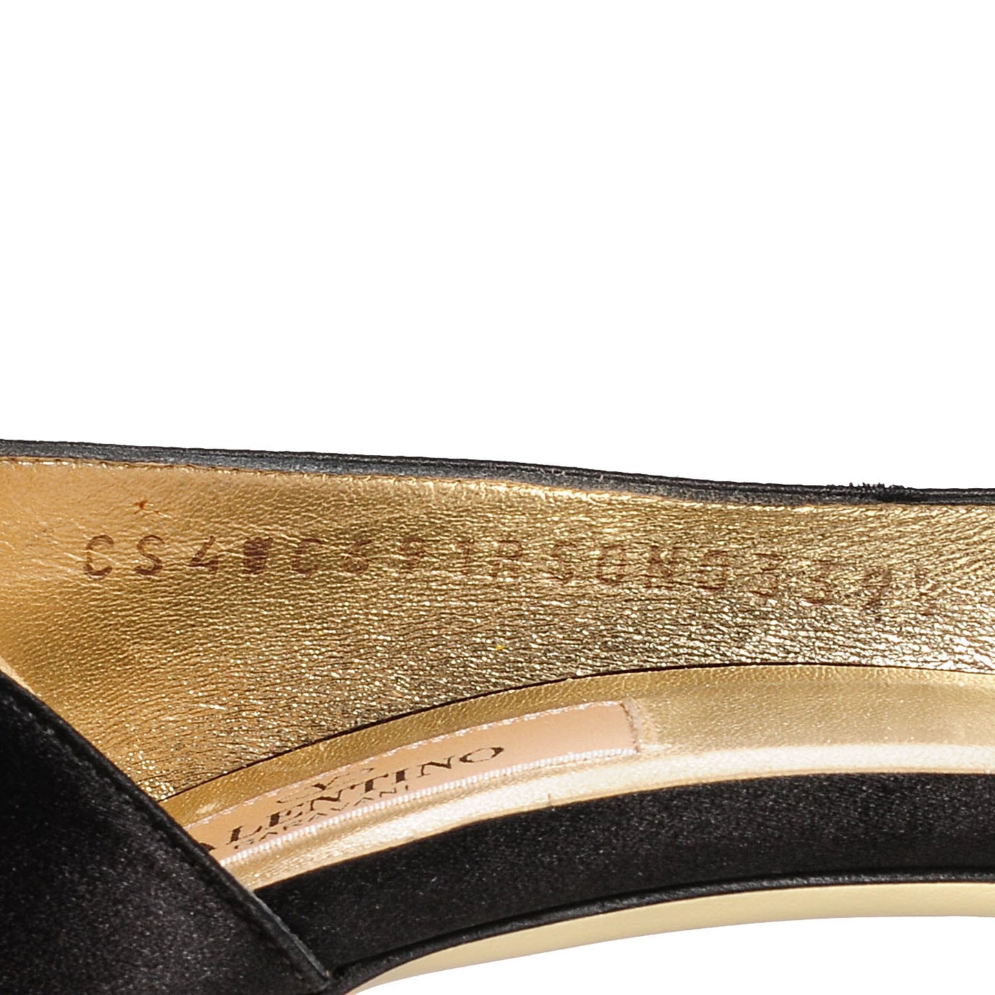 Satin Crystal Bow Peep Toe d'Orsay High Heel Pumps 39.5 Black