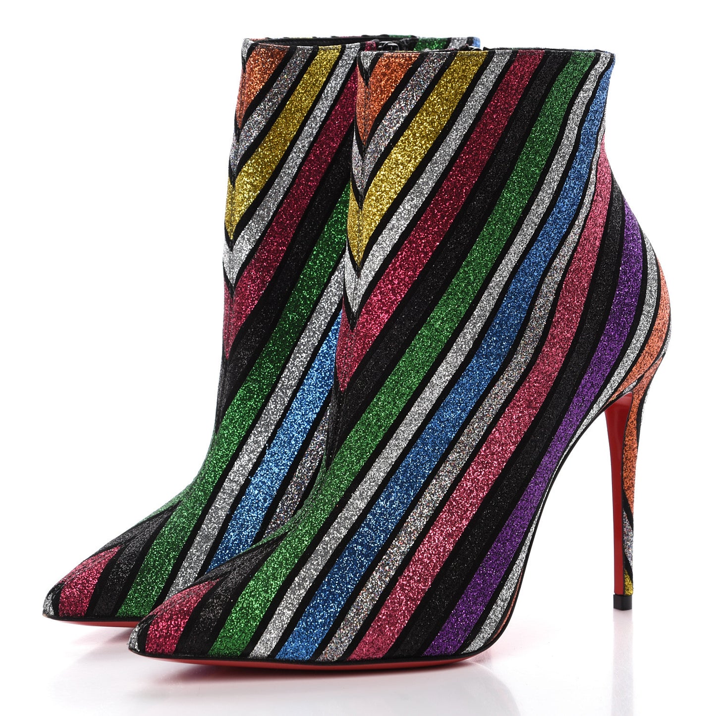 Suede Stripyglitter So Kate Booty 100 Ankle Boots 36 Multi