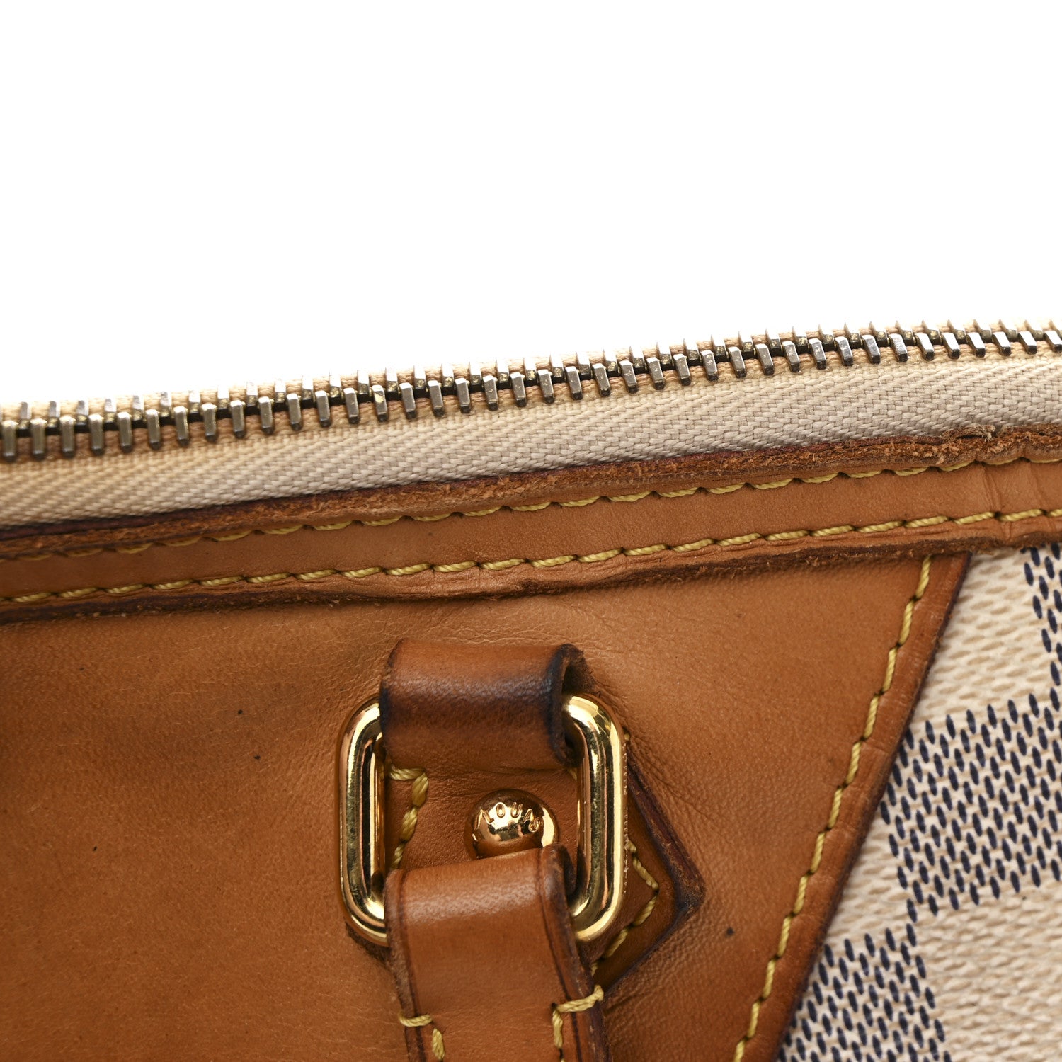 Louis Vuitton Damier Azur Siracusa GM 11 of 12