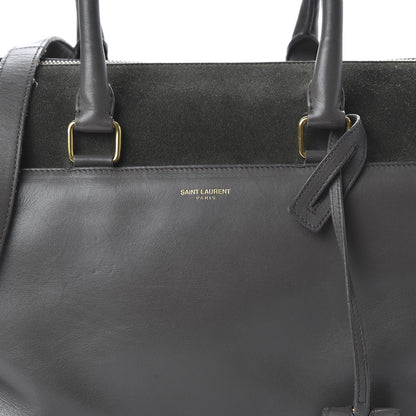Saint Laurent Calfskin Suede Classic Duffle 6 Khaki 11 of 11