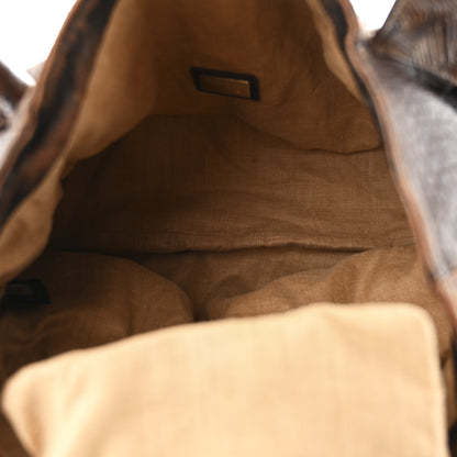 Fendi Zucca Nappa Nuvolata Vitello Tortuga Spy Tobacco Moro 5 of 12