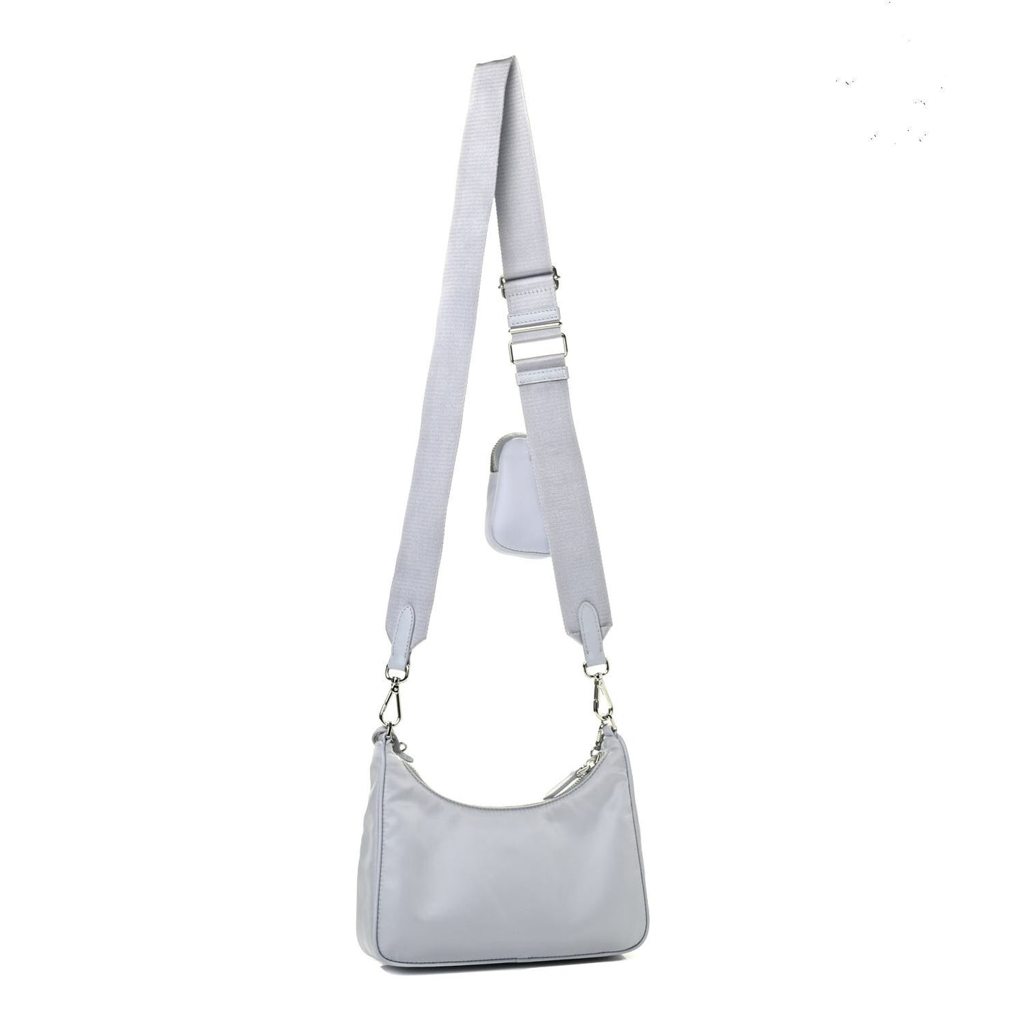 Re-Nylon Saffiano Re-Edition 2005 Shoulder Bag Fiordaliso