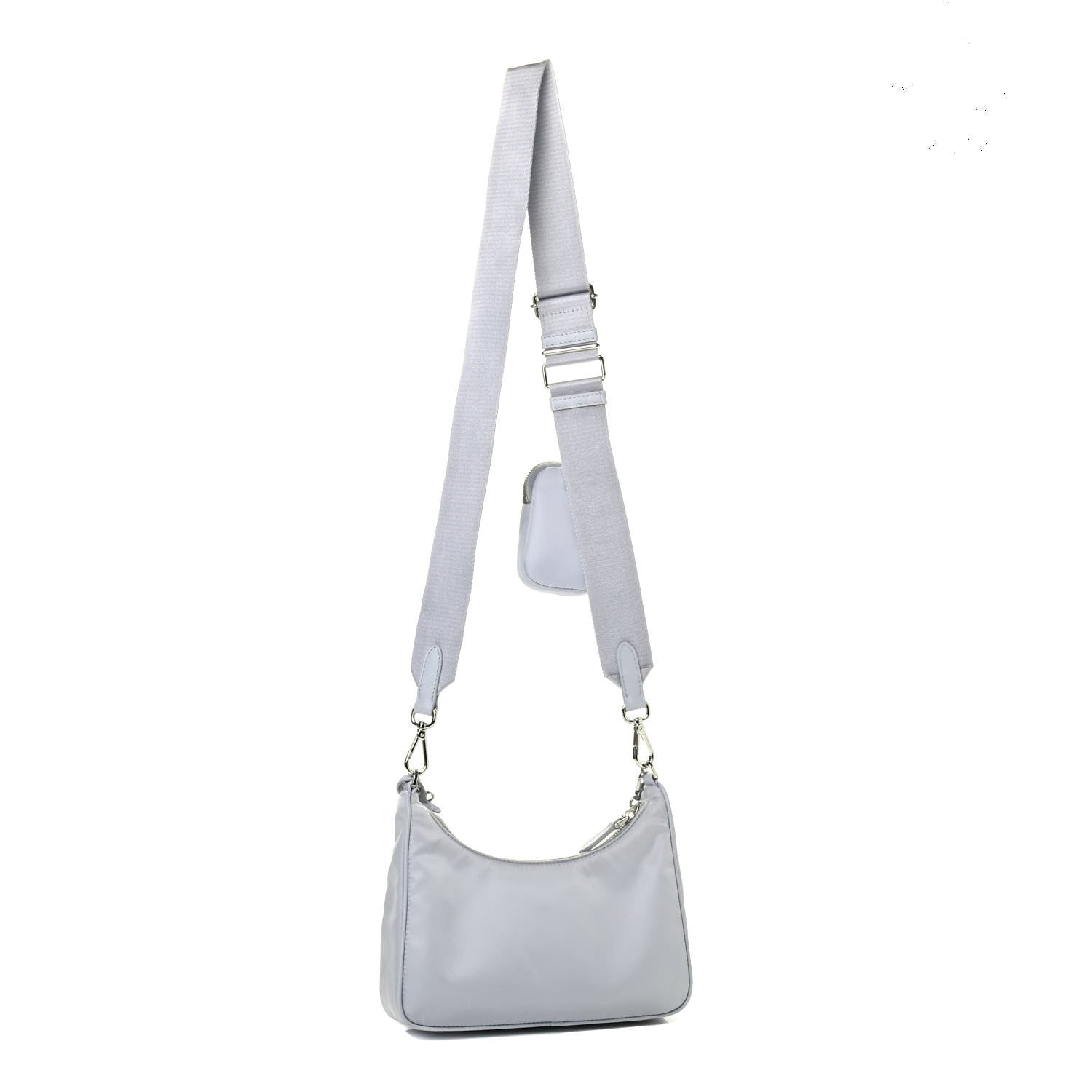 Prada Re-Nylon Saffiano Re-Edition 2005 Shoulder Bag Fiordaliso 2 of 4
