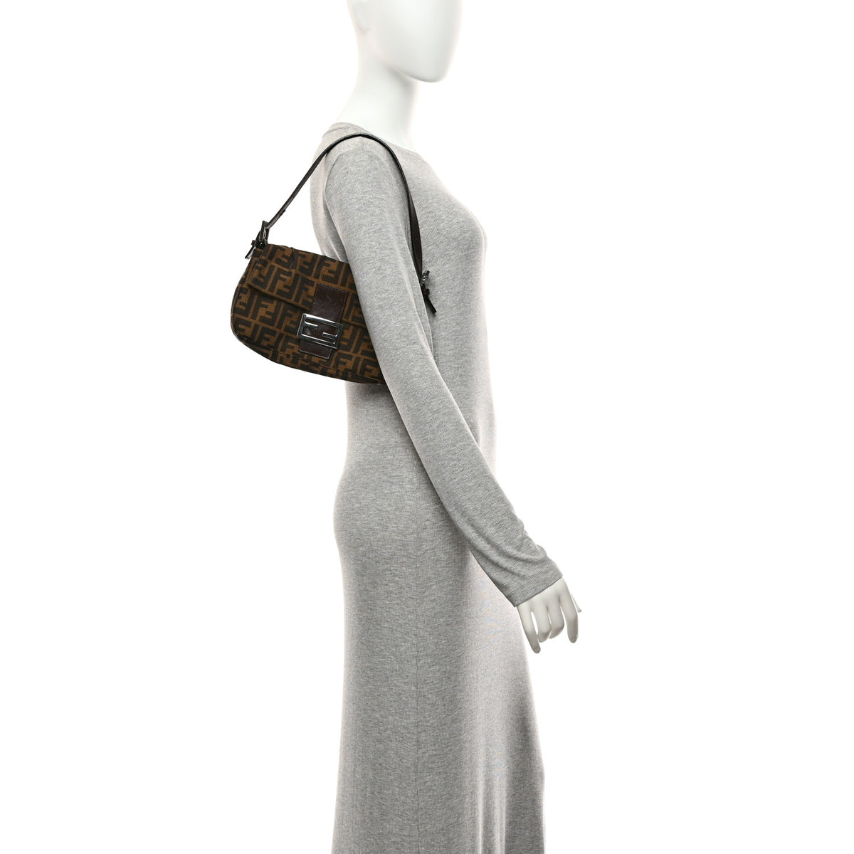 Fendi Zucca Baguette Tobacco 2 of 10