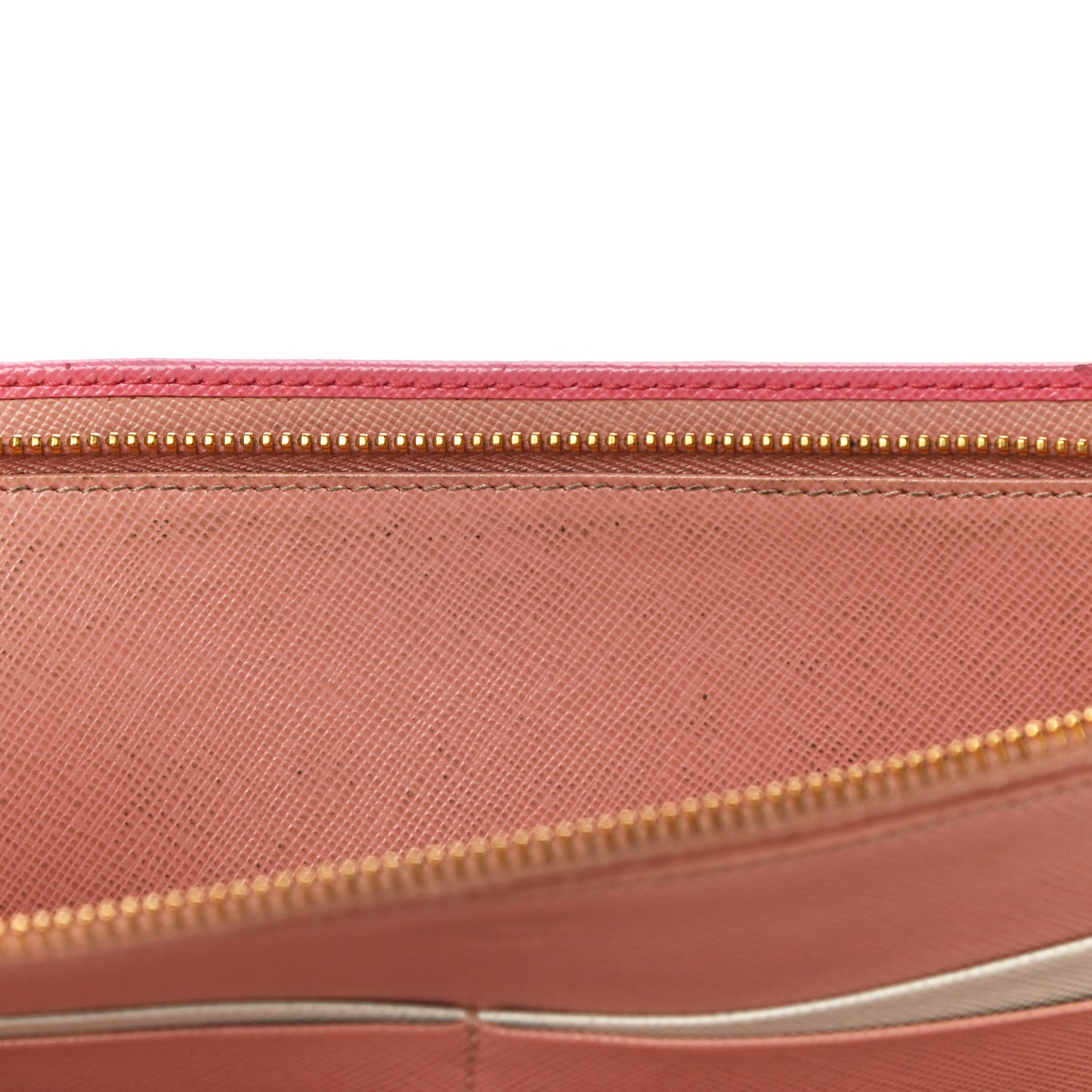 Saffiano Colour Metal Wallet Petalo Peonia