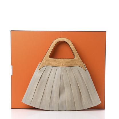 Hermes Toile Crocodile Petit H Tote 10 of 10