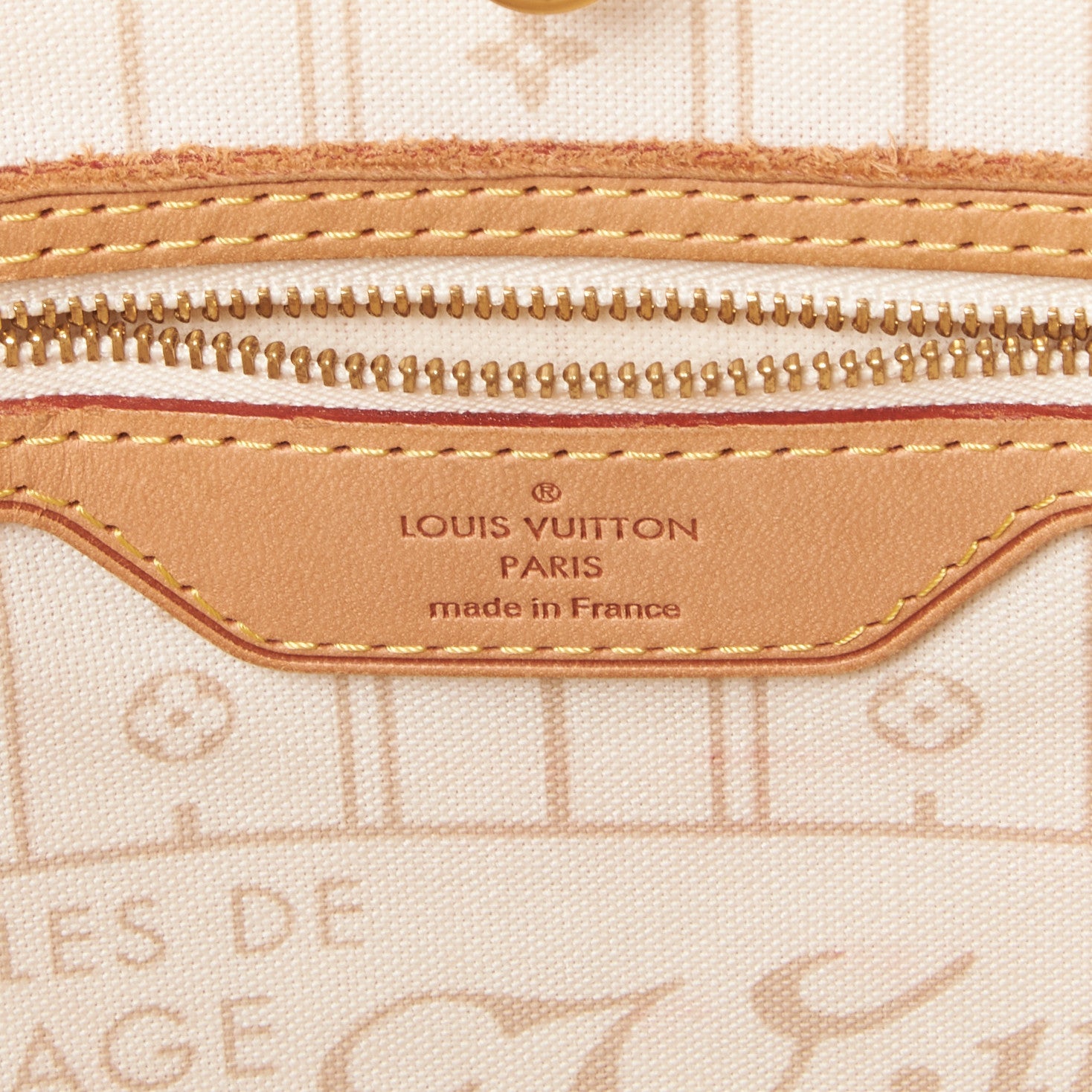 Louis Vuitton Damier Azur Neverfull MM 6 of 12