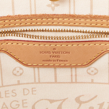 Louis Vuitton Damier Azur Neverfull MM 6 of 12