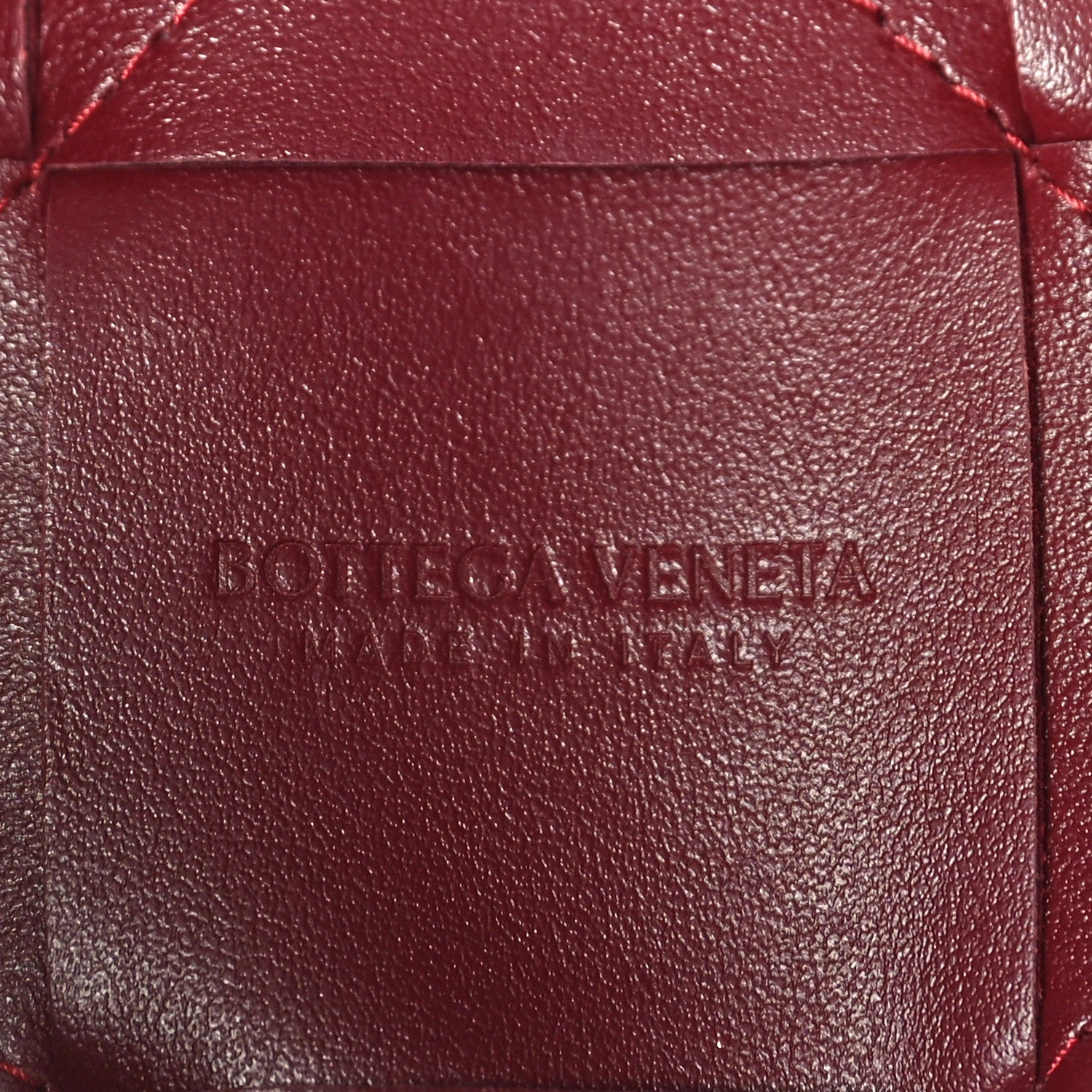 Bottega Veneta Nappa Maxi Intrecciato Small Cassette Bucket Bag Bordeaux 6 of 8