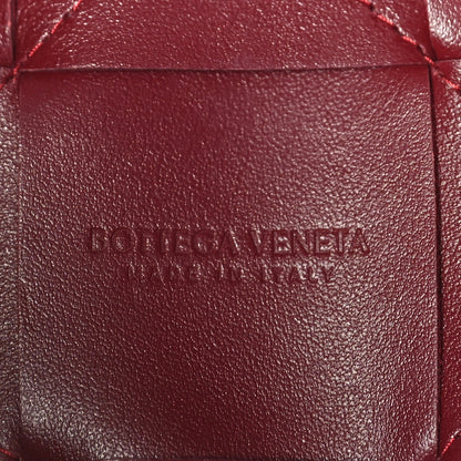 Bottega Veneta Nappa Maxi Intrecciato Small Cassette Bucket Bag Bordeaux 6 of 8