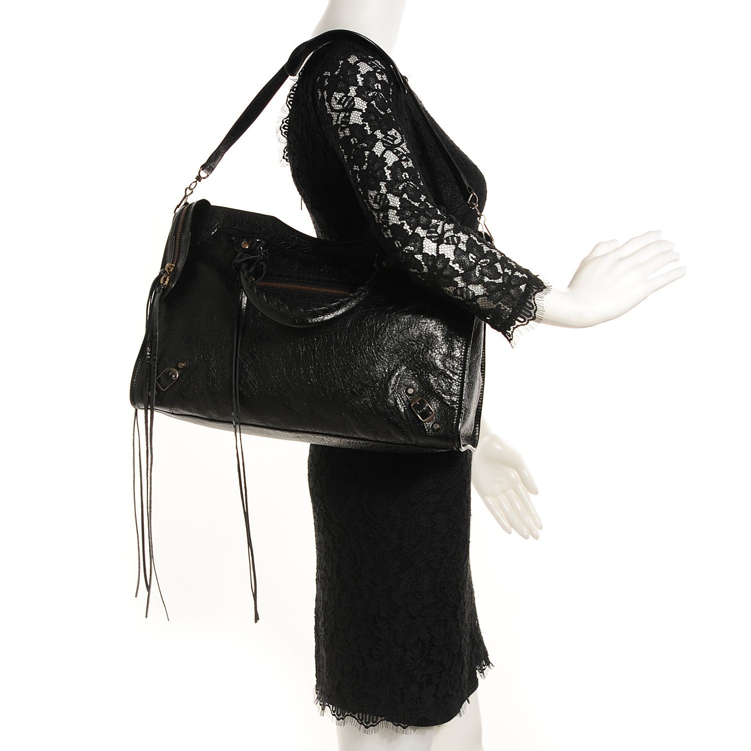 Balenciaga Agneau Classic Hardware City Black 2 of 14
