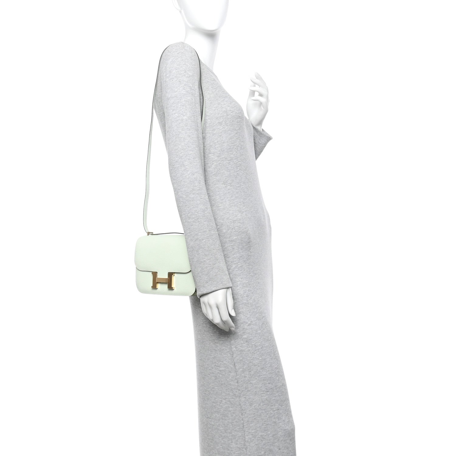 Hermes Epsom Constance 18 Vert Fizz 2 of 12
