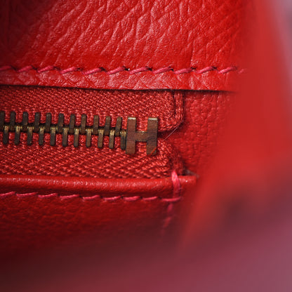 Hermes Epsom Kelly Sellier 28 Rouge Casaque 26 of 41
