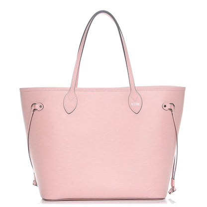 Louis Vuitton Epi Neverfull MM Rose Ballerine 1 of 9