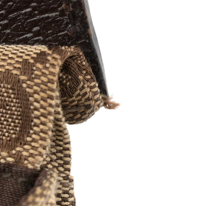 Gucci Monogram Web Belt Pouch Bag Brown 11 of 11