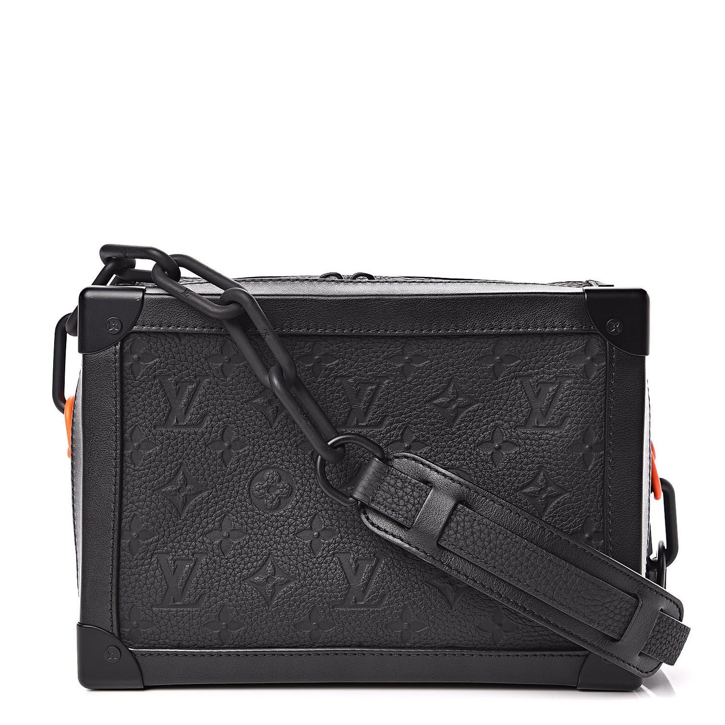 Taurillon Monogram Solar Ray Soft Trunk Black