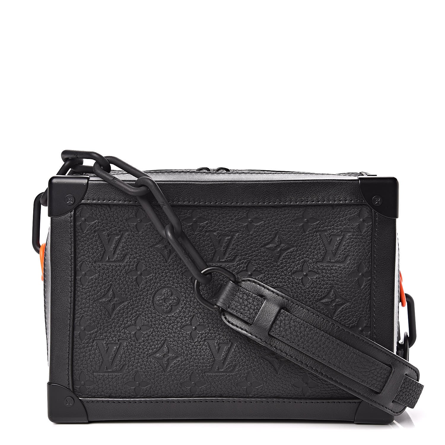 Louis Vuitton Taurillon Monogram Solar Ray Soft Trunk Black 1 of 9