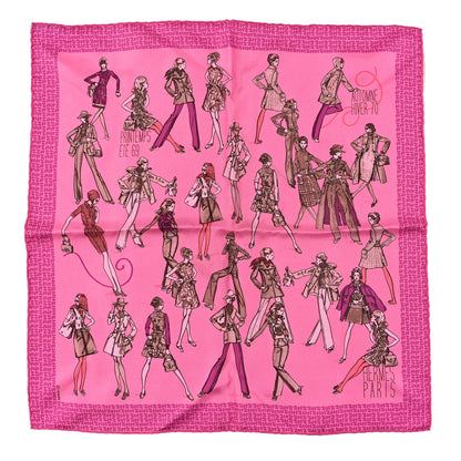 Hermes Silk Printemps Ete Automne Hiver Scarf 45 1 of 4