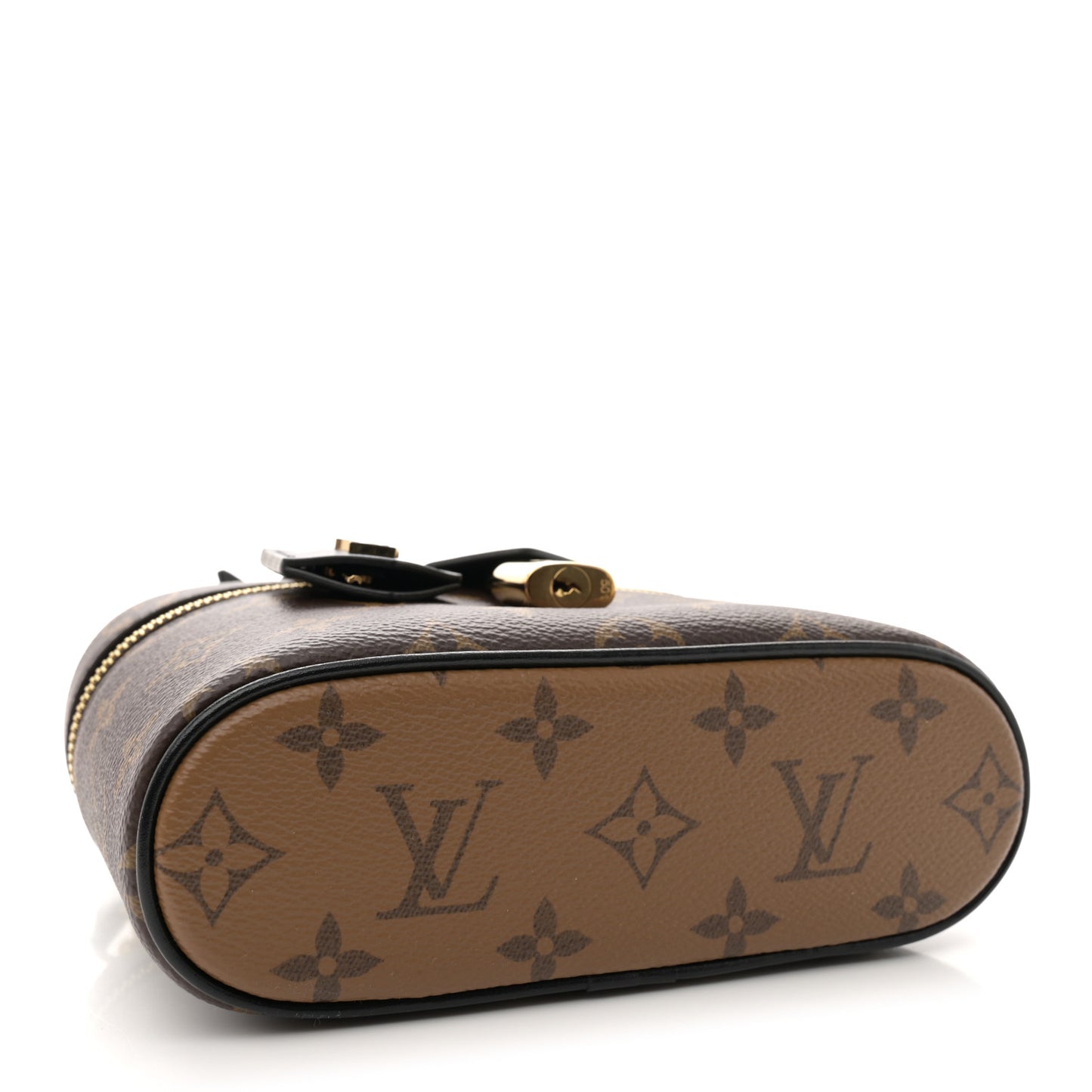 Reverse Monogram Vanity Chain Pouch