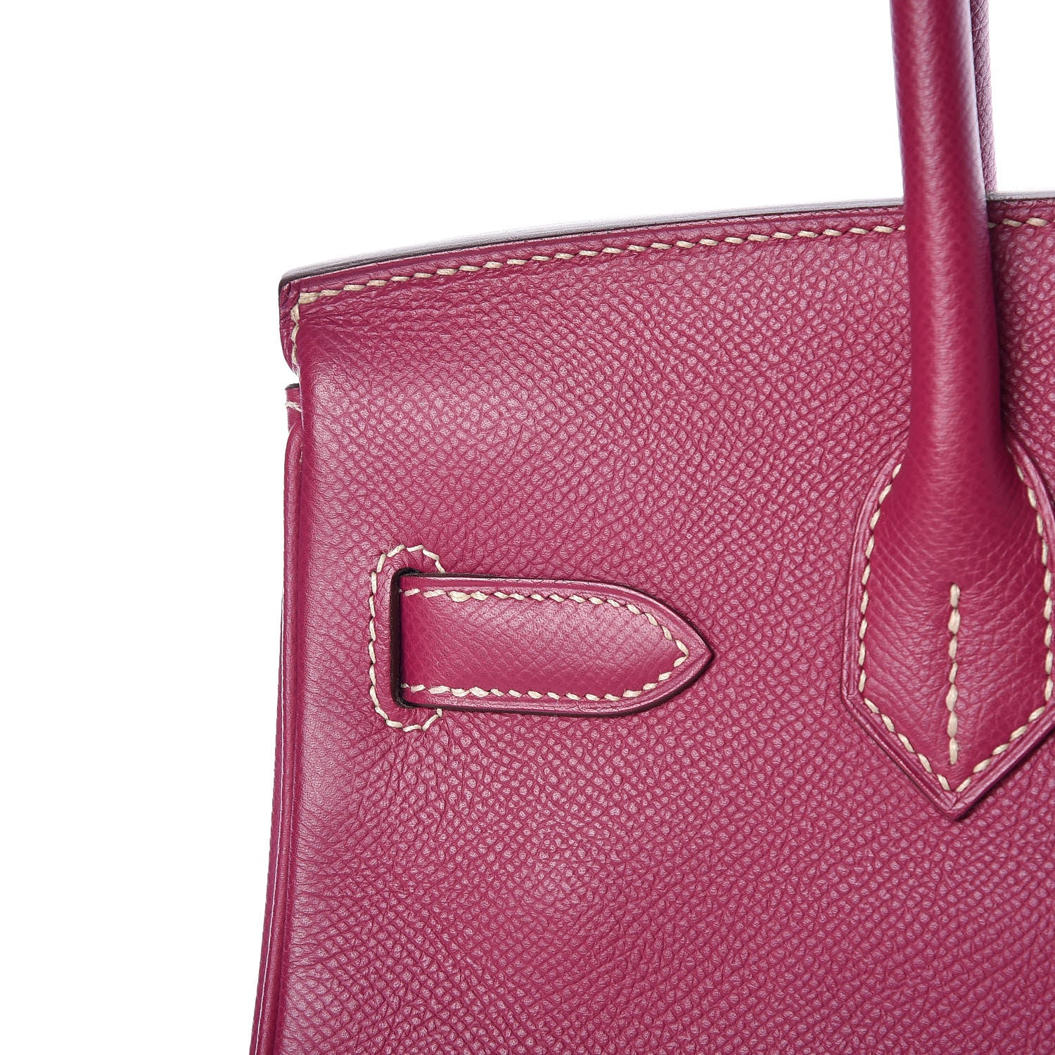 Hermes Epsom Candy Birkin 30 Tosca Rose Tyrien 10 of 33