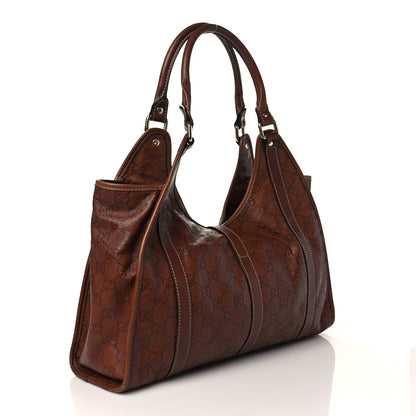 Gucci Guccissima Medium Joy Shoulder Bag Brown 2 of 9