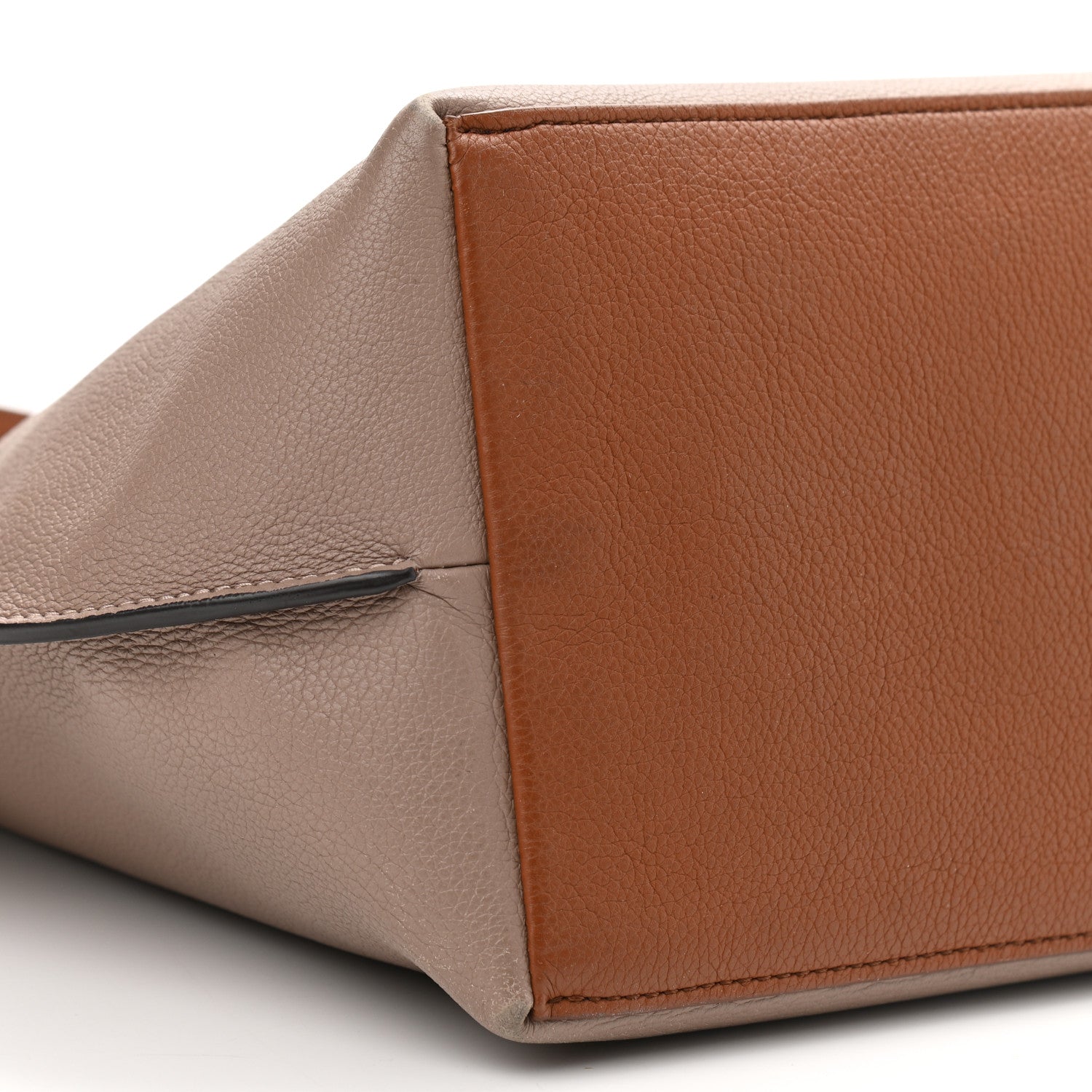 Louis Vuitton Calfskin Lockme Go Tote Vison 8 of 10