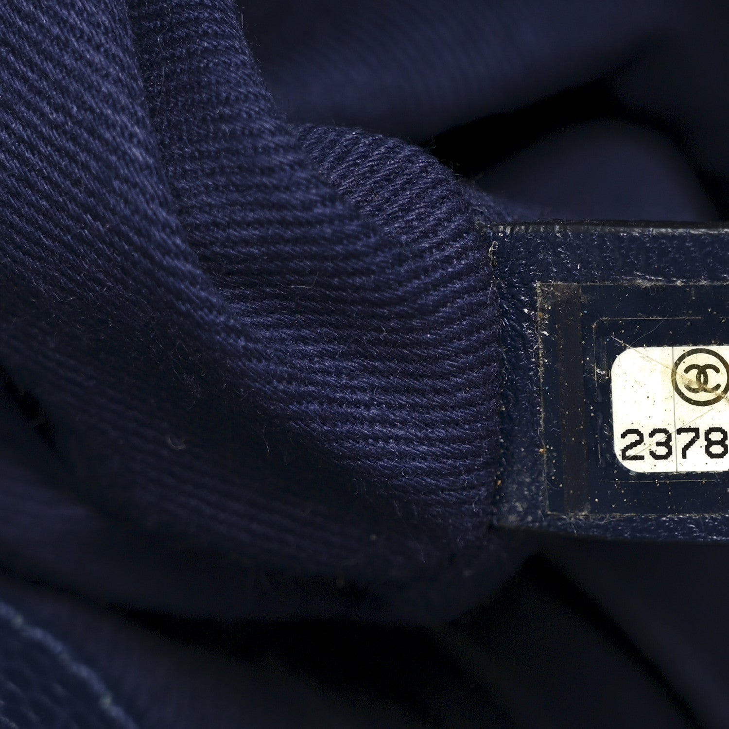 Chanel Grained Calfskin Large Neo Executive Shopper Tote Dark Blue 7 of 10