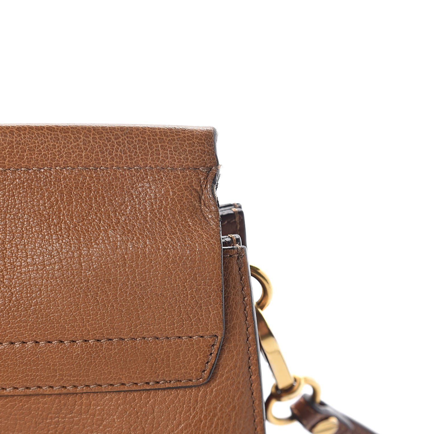 Chloe Goatskin Medium Faye Shoulder Bag Caramel 12 of 15