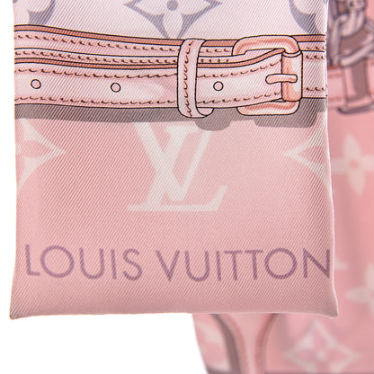 Louis Vuitton Silk Monogram Confidential Bandeau Light Pink 3 of 3