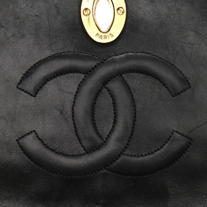 Chanel Lambskin Quilted Small Single Flap Black 17 of 26