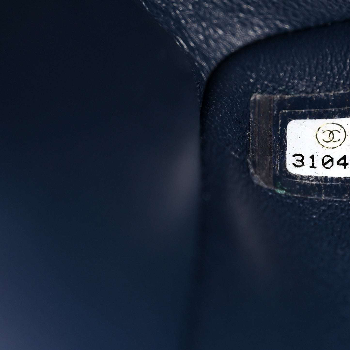 Caviar Quilted Medium Sweet Classic Flap Navy Blue