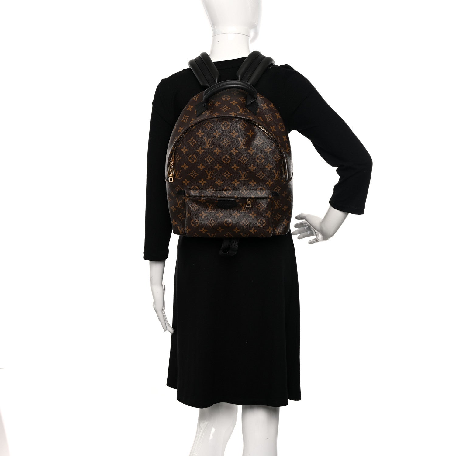 Louis Vuitton Monogram Palm Springs Backpack MM 2 of 9