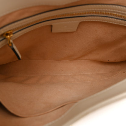 Gucci Boarded Dyana Lux Calfskin Small Jackie 1961 Hobo Mystic White 5 of 13