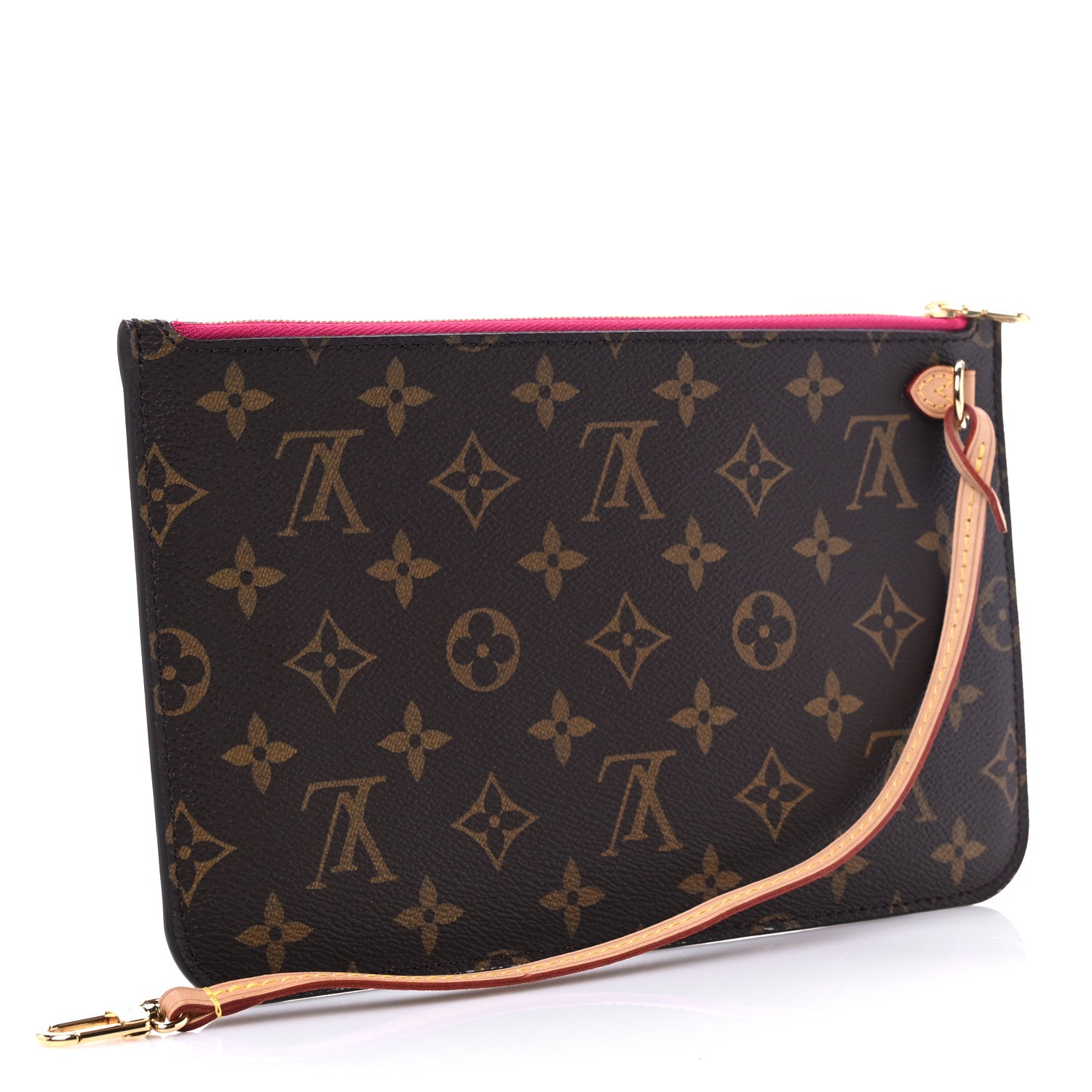 Louis Vuitton Monogram Neverfull MM GM Pochette Pivoine 3 of 7