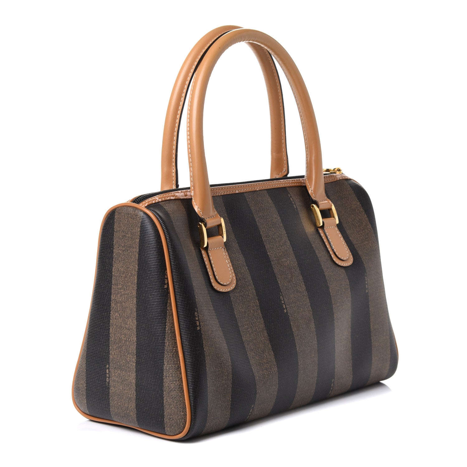 Fendi Pequin Spalmati Boston 6 of 16