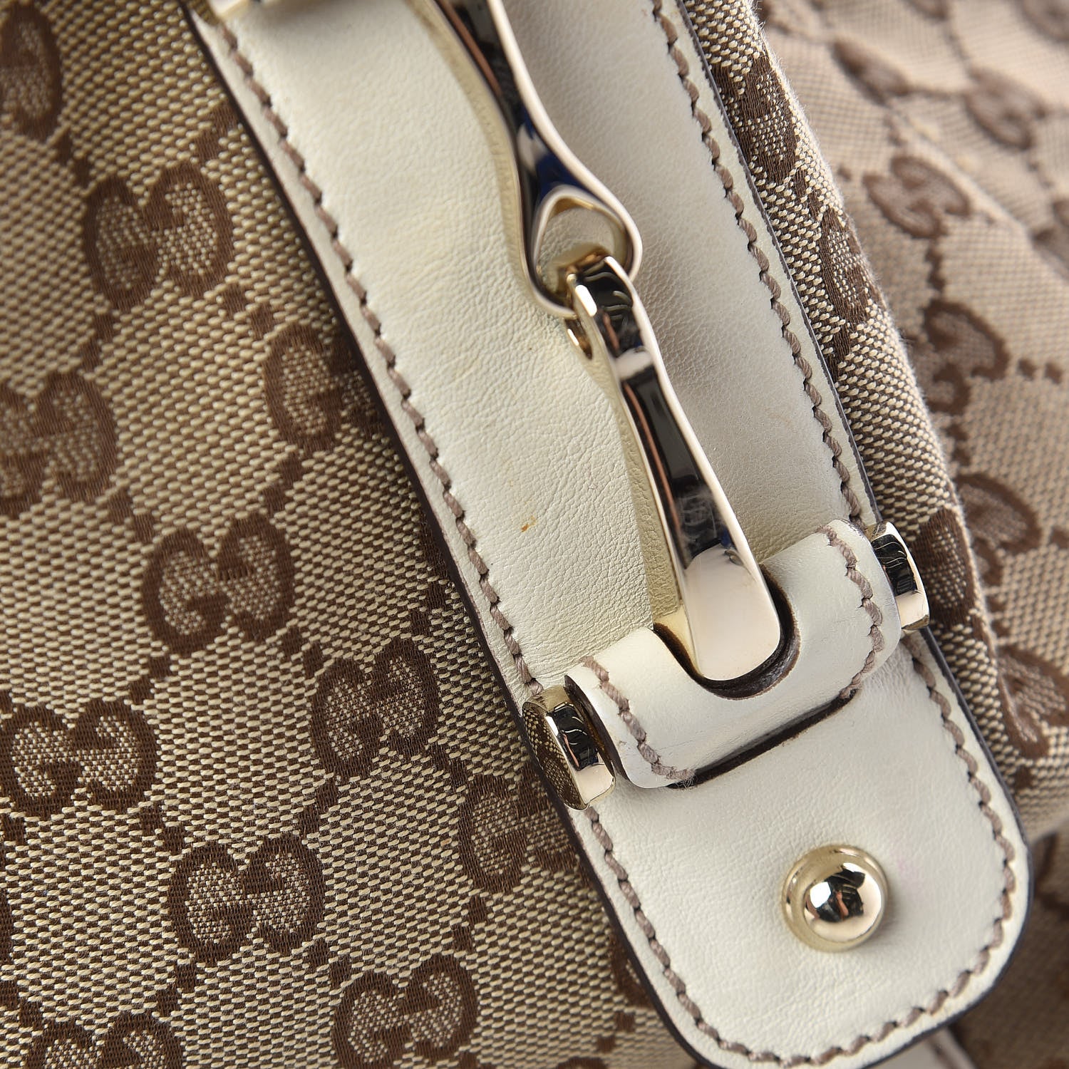 Gucci Monogram Small Pelham Shoulder Bag Off White 15 of 16