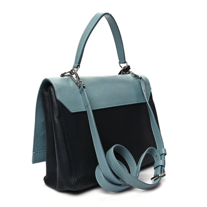 Louis Vuitton Soft Calfskin Lockme II Top Handle Sky 3 of 16