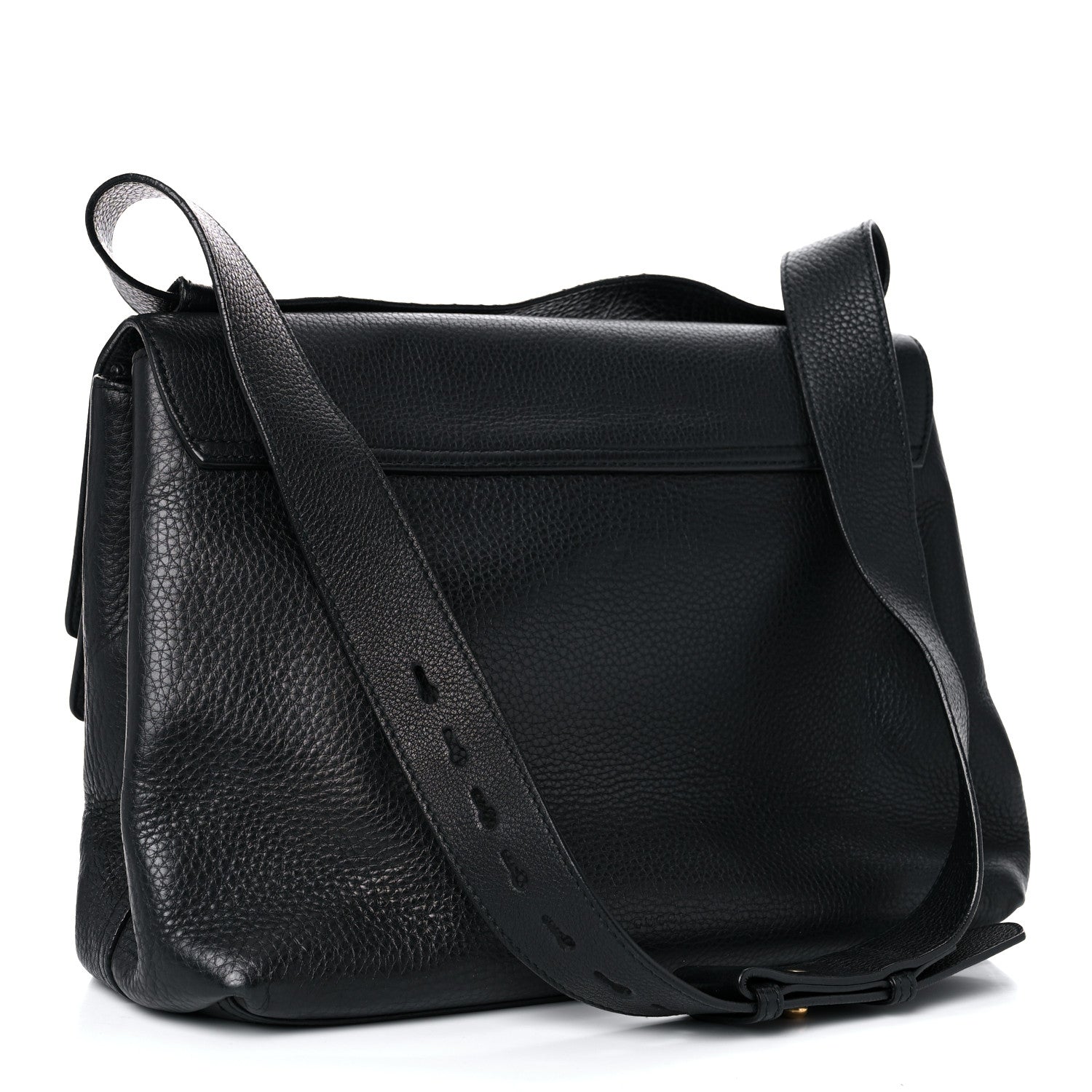 Gucci Calfskin Large GG Marmont Shoulder Bag Black 3 of 17