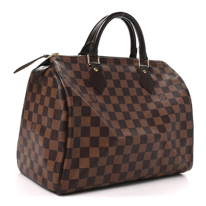 Louis Vuitton Damier Ebene Speedy 30 3 of 11
