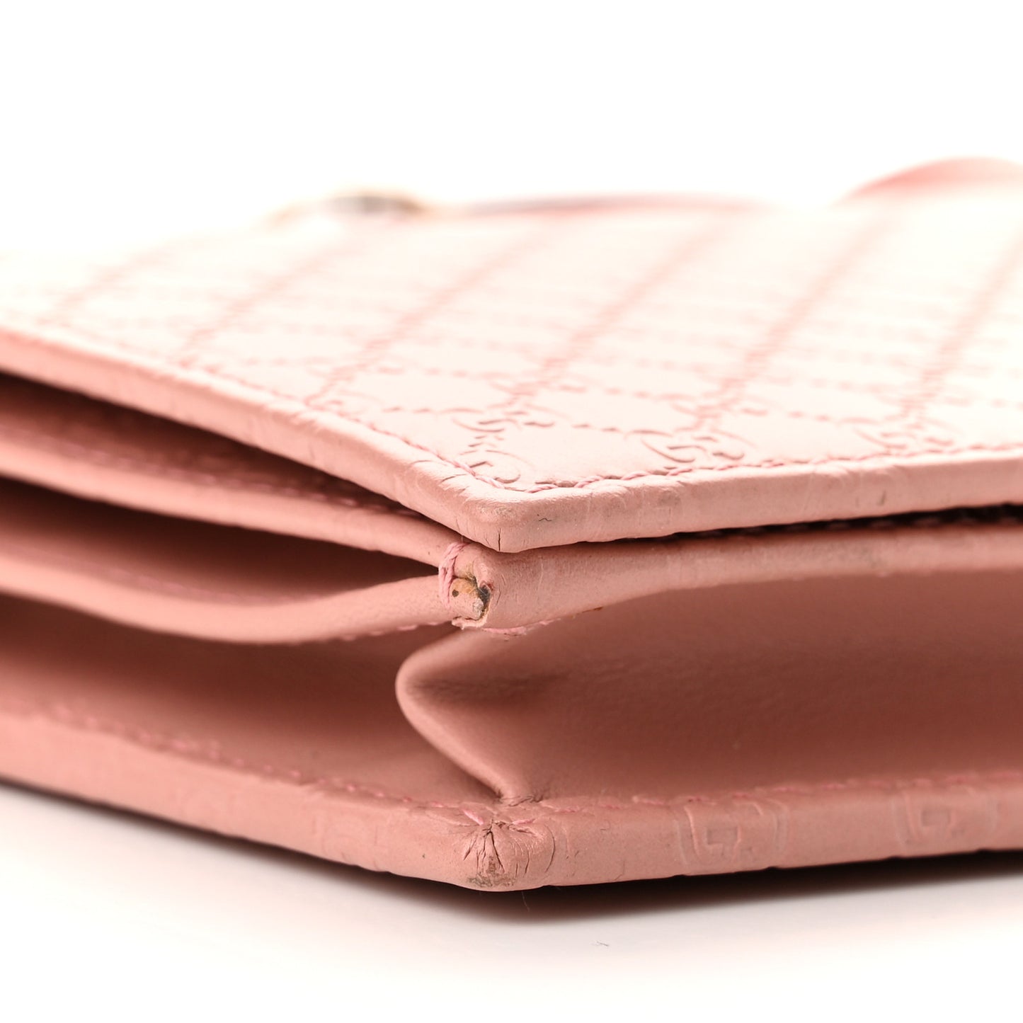 Microguccissima Crossbody Wallet Soft Pink