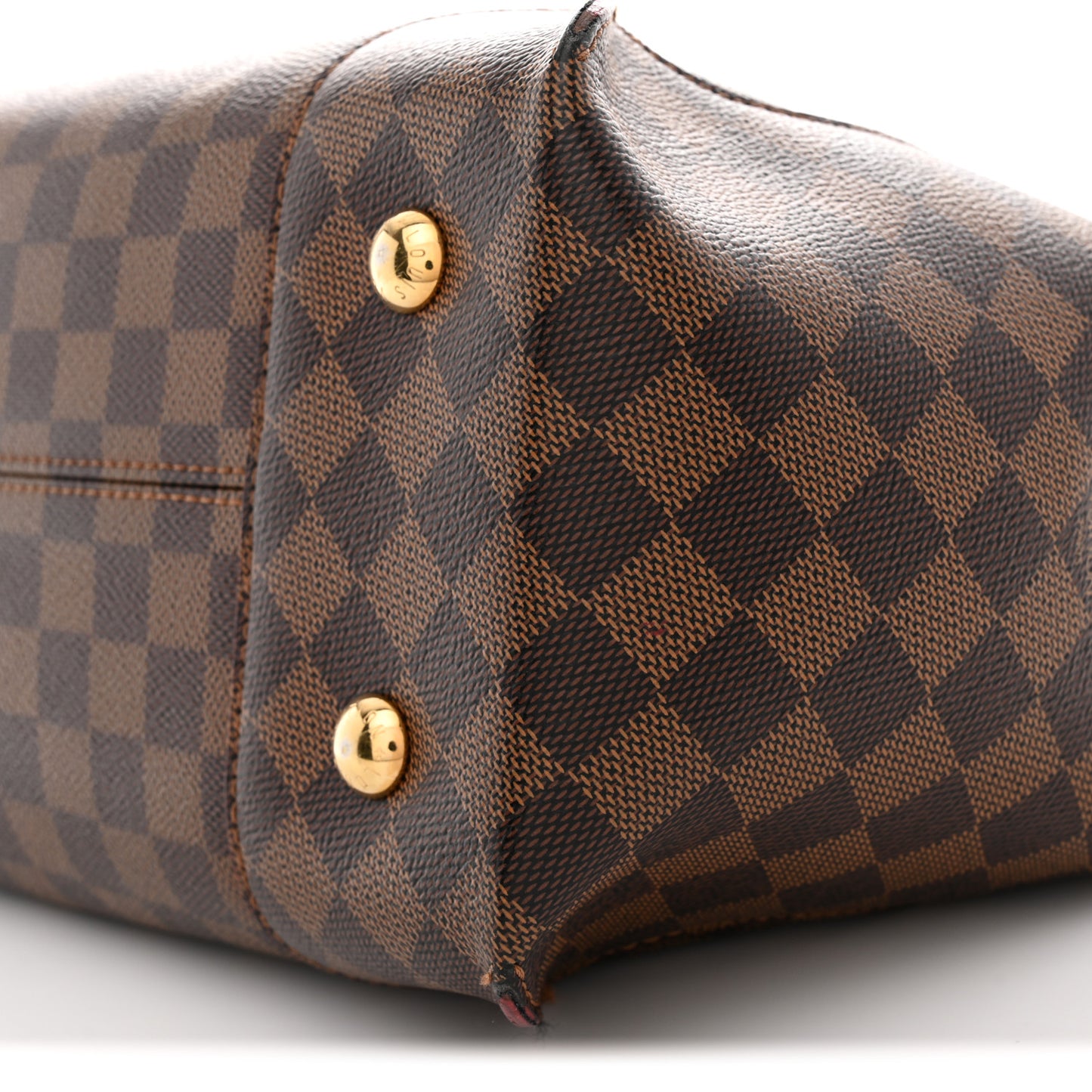 Damier Ebene Caissa Hobo Cherry