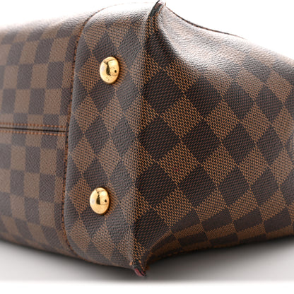 Louis Vuitton Damier Ebene Caissa Hobo Cherry 10 of 14