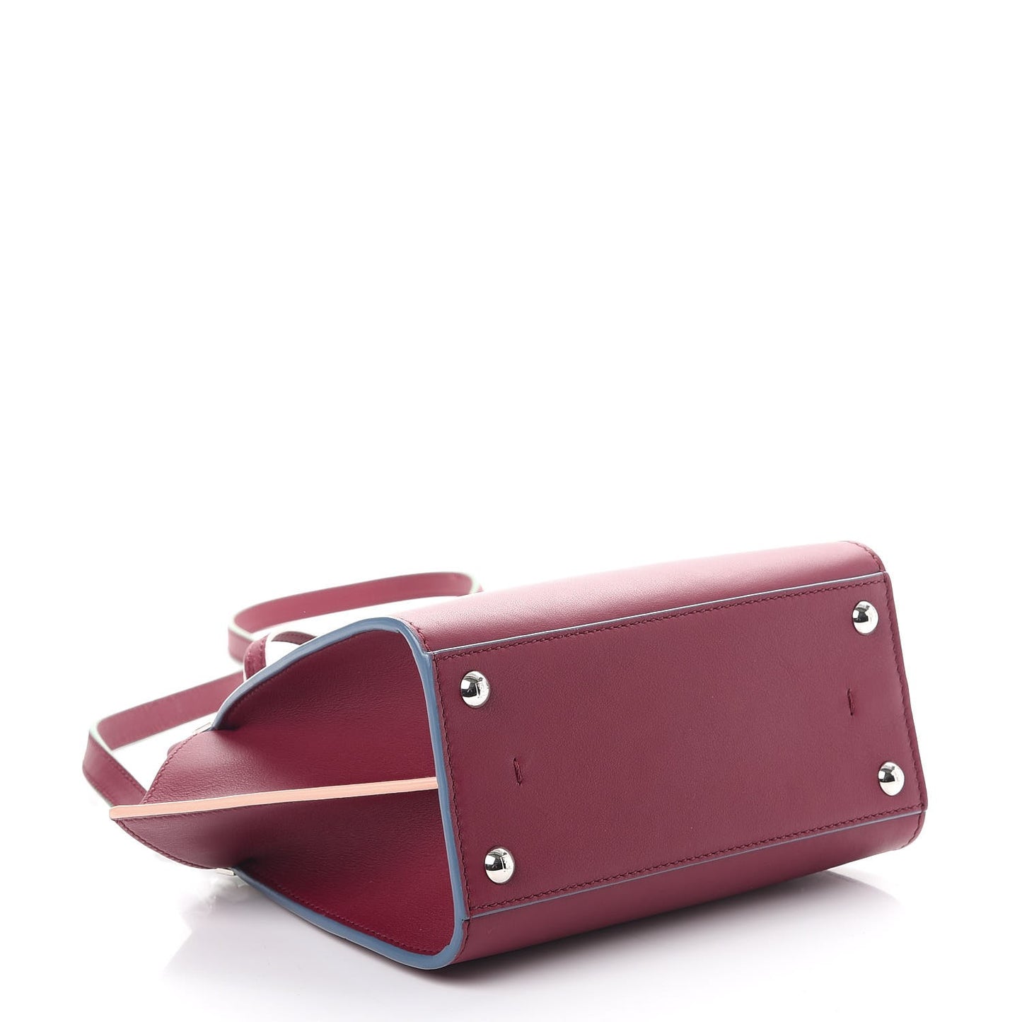 Vitello Dolce Mini 3jours Tote Black Cherry