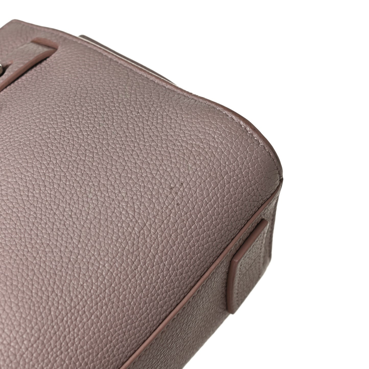 Grained Calfskin Nano Sac De Jour Souple Nude