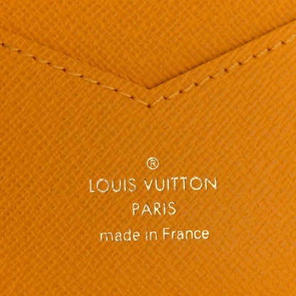 Louis Vuitton Monogram 2022 Christmas Animation New York Soho Passport Cover Yellow 6 of 8